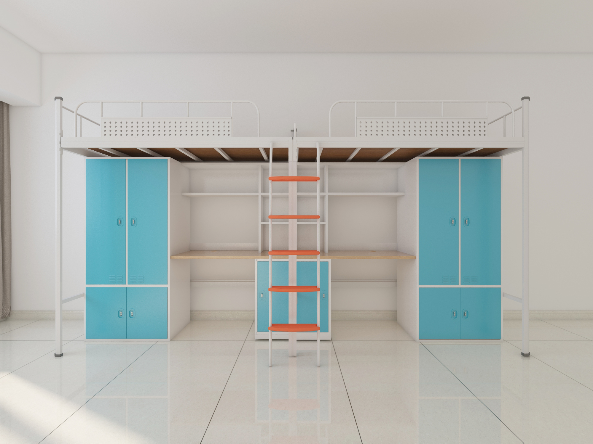 怎樣設(shè)計雙層鐵床更好看