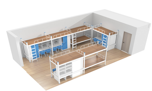 大學(xué)生宿舍上下鋪鐵床的尺寸一般有多大？