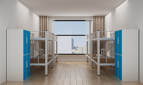 員工宿舍雙層鐵床多少錢？