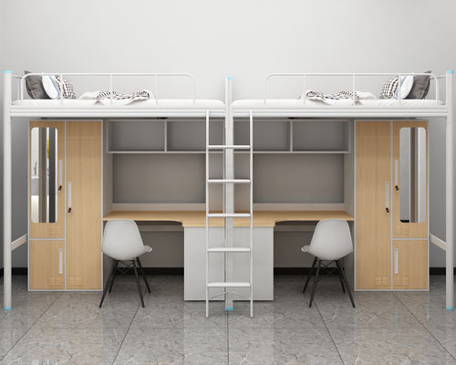 學(xué)校宿舍雙層鐵床都有哪些款式？