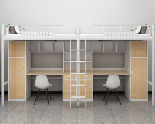 學(xué)校宿舍雙層鐵床都有哪些款式？